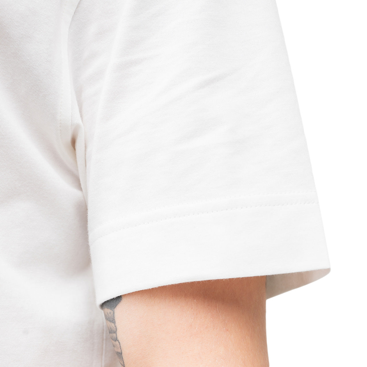 adidas Y-3 Square Label Graphics T-Shirt (White)