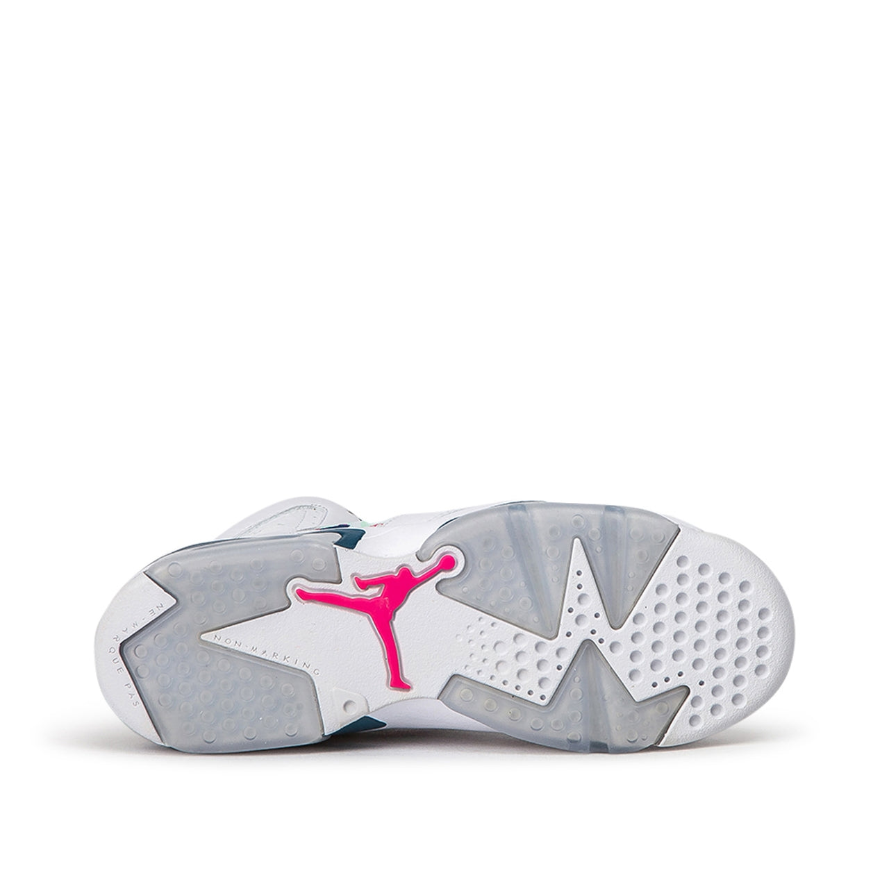 Air Jordan 6 Retro GS (Weiß / Pink)