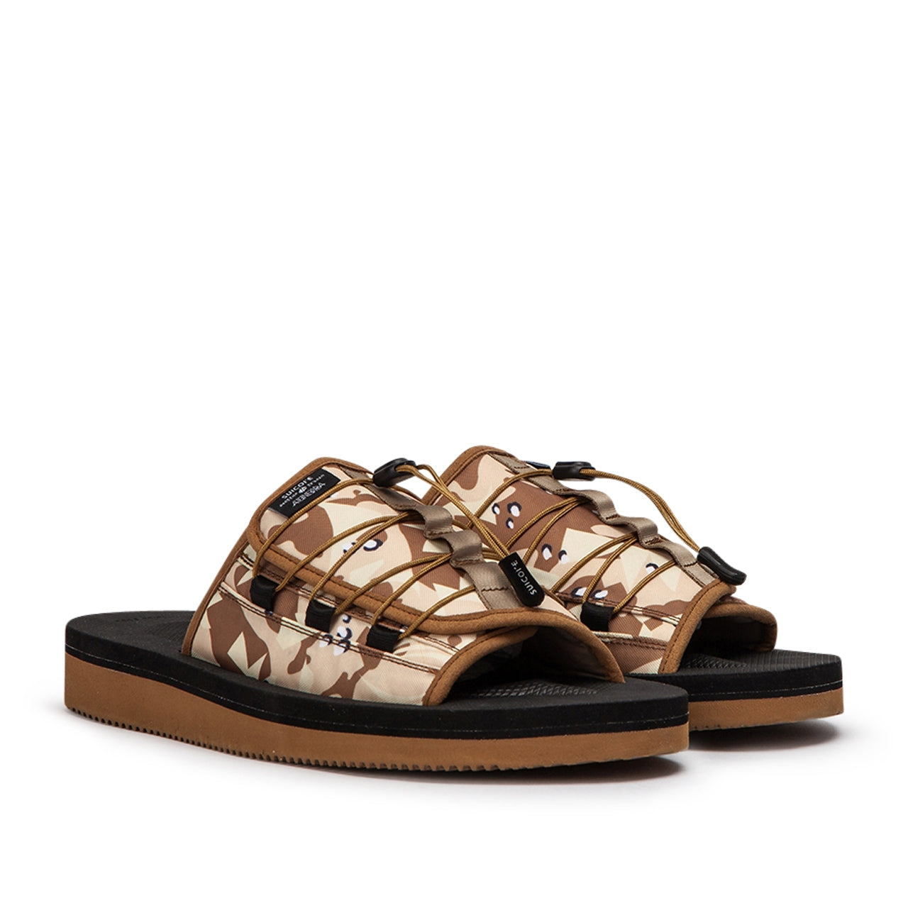 Suicoke Sandals x CLOT Juice Olas-CLTab (Beige)