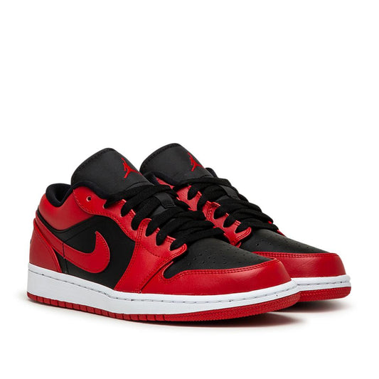 Air Jordan 1 Low "Reverse Bred" (Red / Black)
