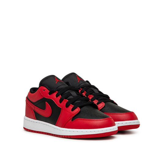 Air Jordan 1 Low "Reverse Bred" GS (Red / Black)