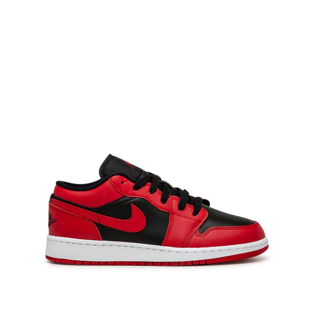 Air Jordan 1 Low "Reverse Bred" GS (Red / Black)
