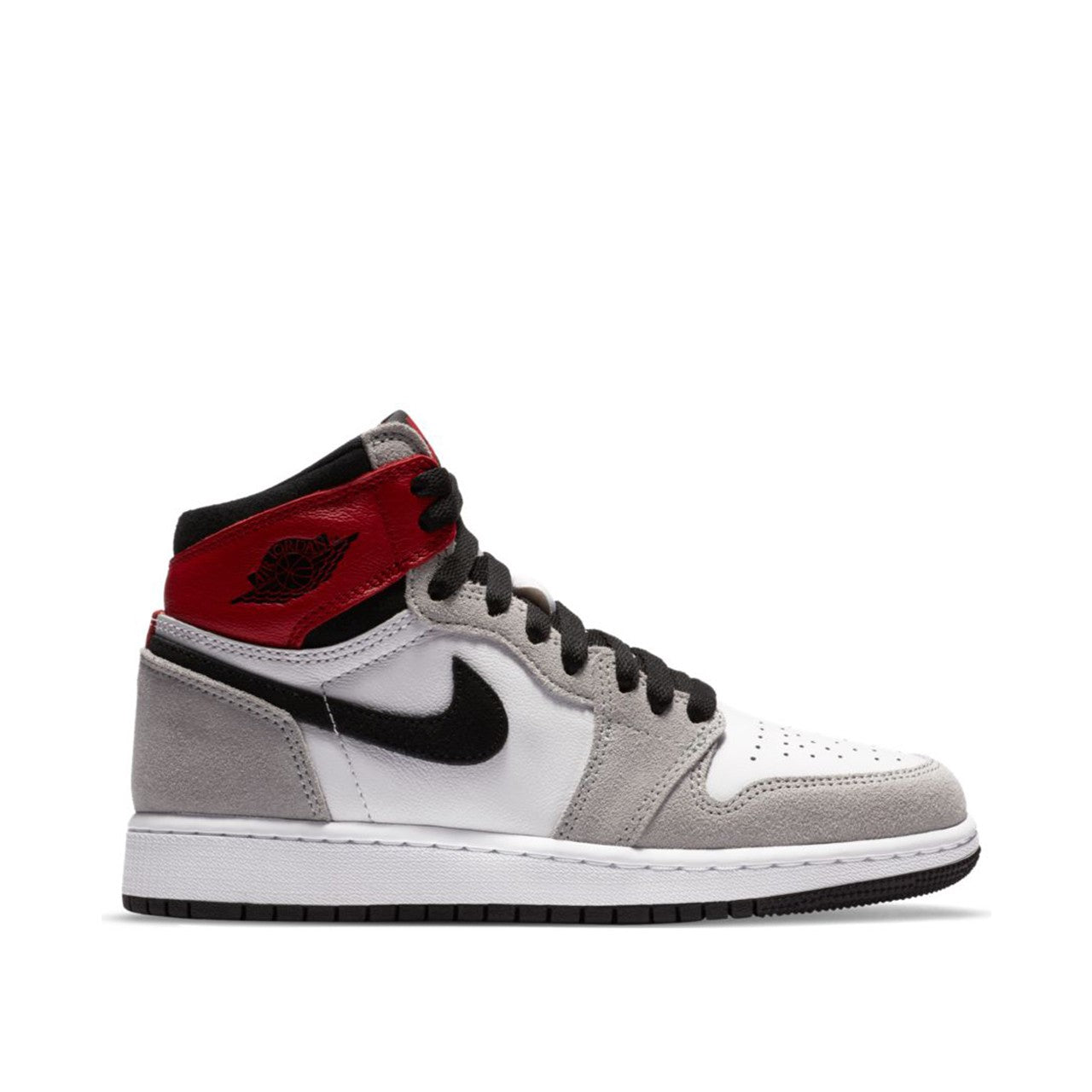 Air Jordan Retro 1 High OG GS "Smoke Grey" (White / Grey)