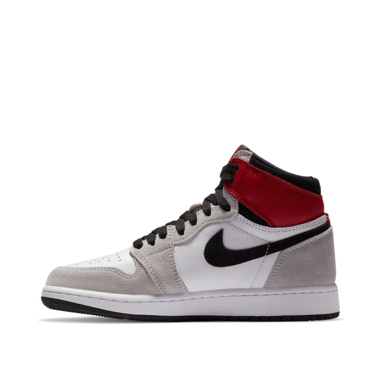 Air Jordan Retro 1 High OG GS "Smoke Grey" (White / Grey)