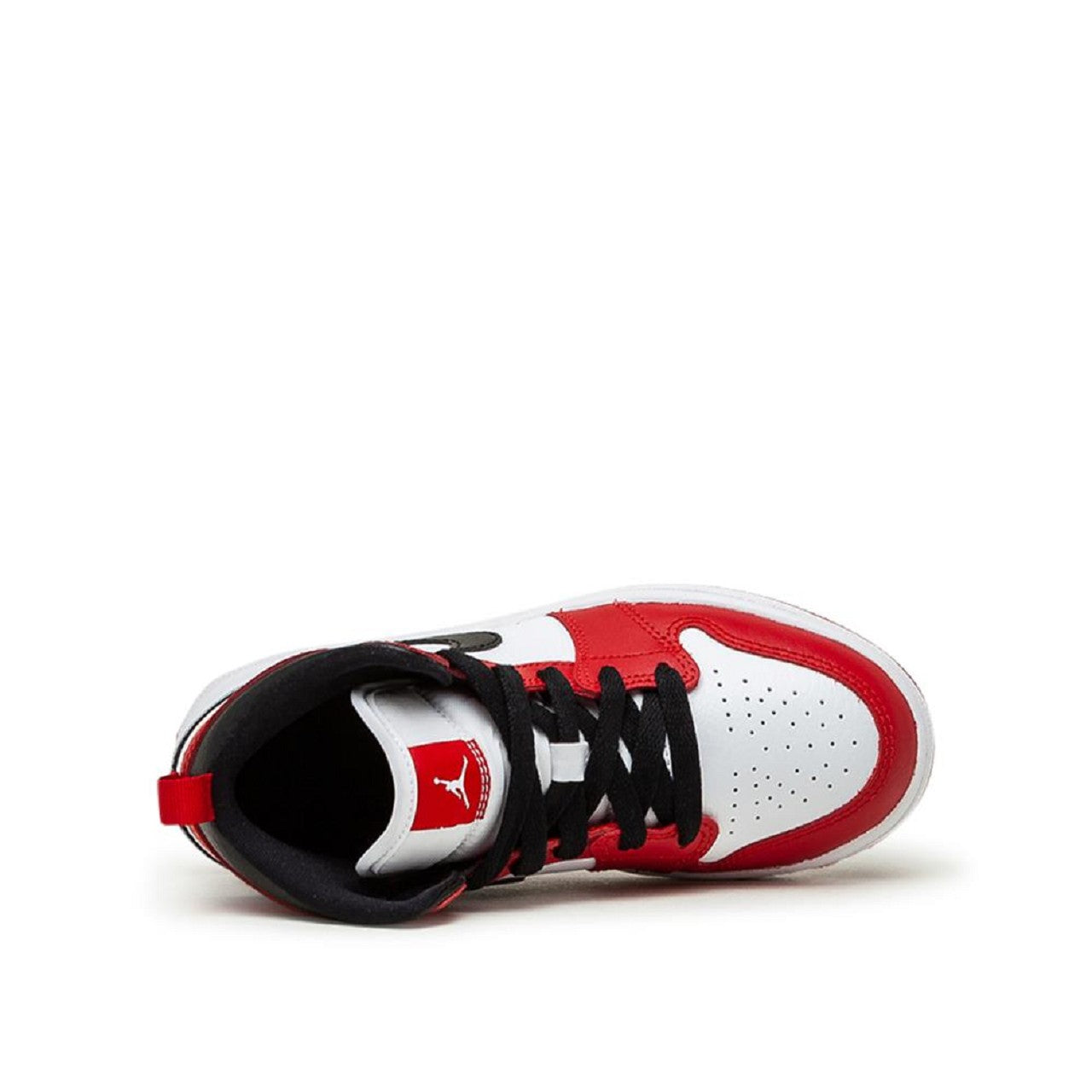 Air Jordan 1 Mid (PS) (Red / White / Black)