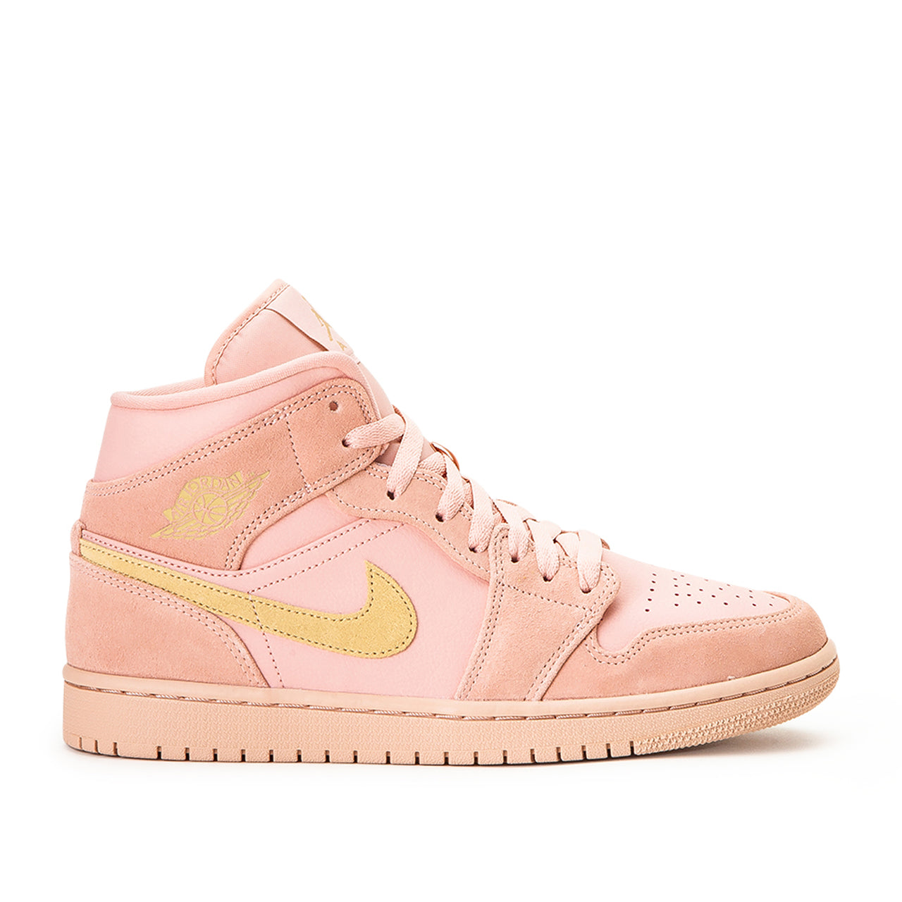Air Jordan 1 Mid SE "Coral Stardust" (Pink / Gold)