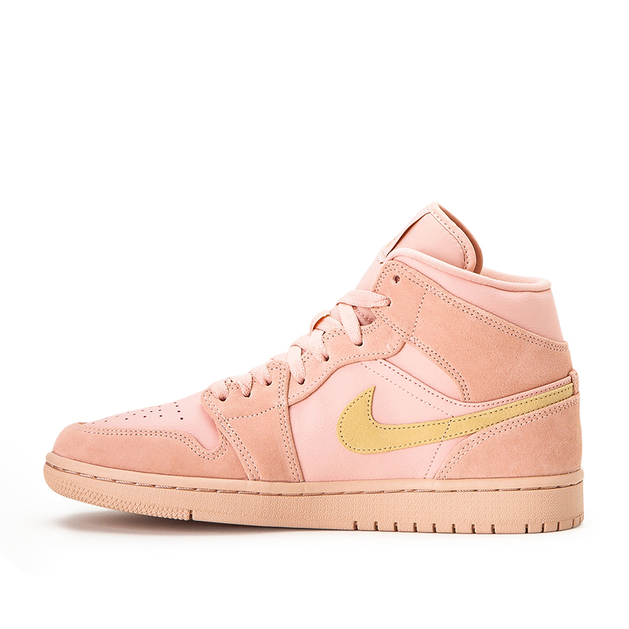 Air Jordan 1 Mid SE "Coral Stardust" (Pink / Gold)