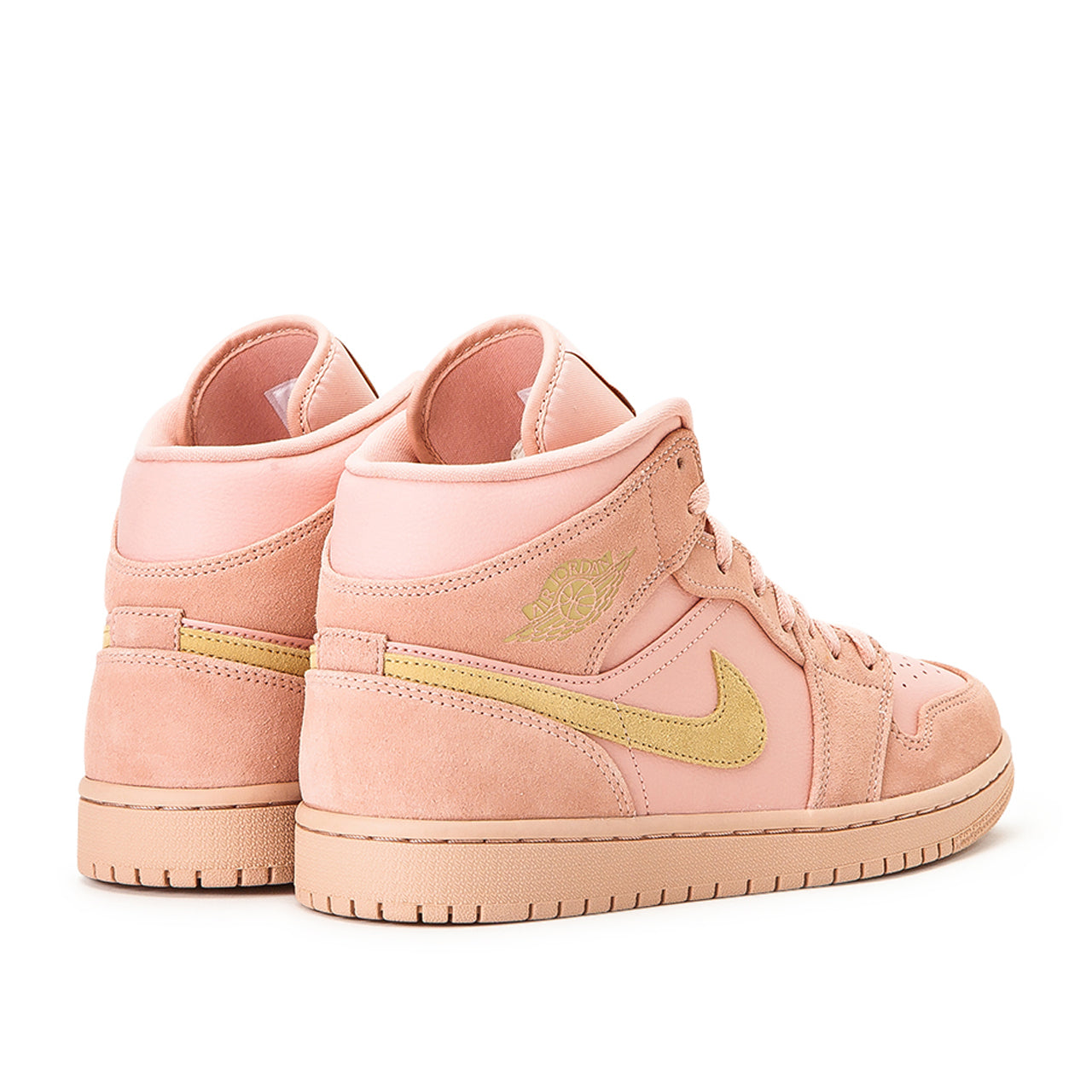 Air Jordan 1 Mid SE "Coral Stardust" (Pink / Gold)