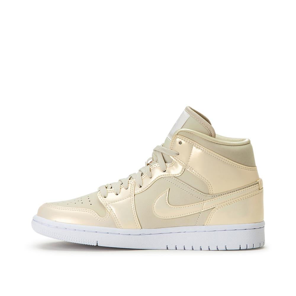 Air Jordan WMNS 1 Mid SE (Beige / Yellow)