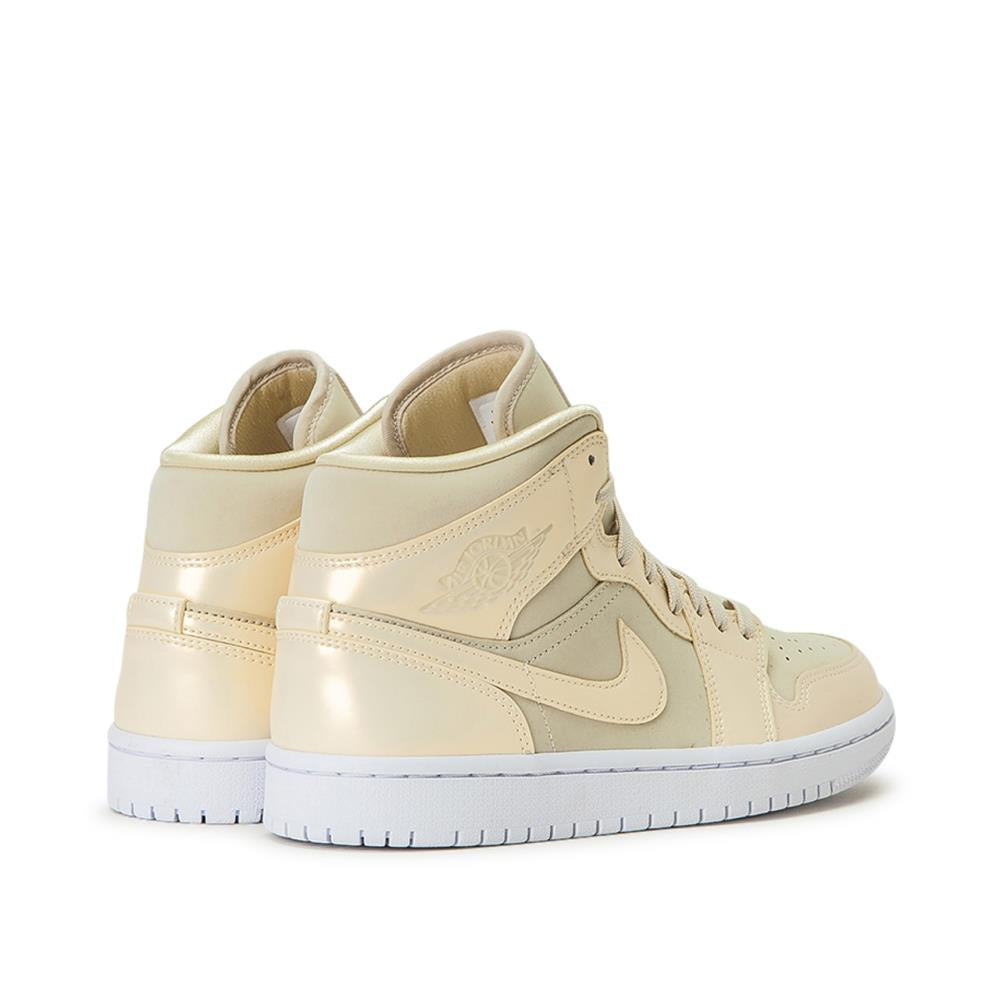 Air Jordan WMNS 1 Mid SE (Beige / Yellow)
