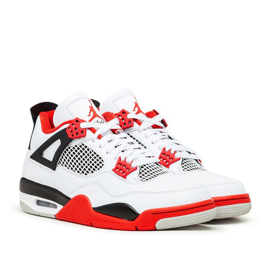 Air Jordan 4 Retro "Fire Red" (White / Red)