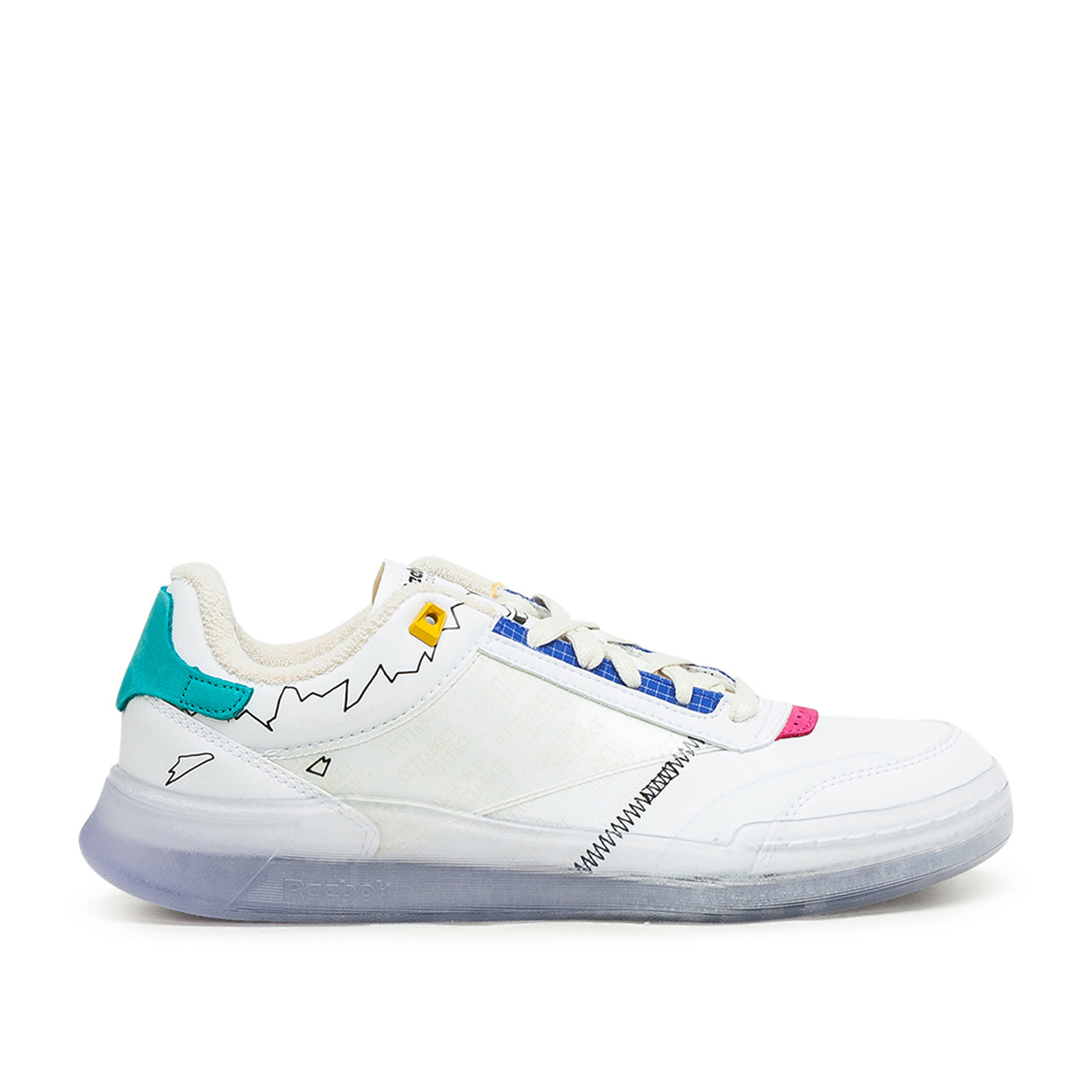 Reebok x Jurassic Park Club C Legacy (Weiss / Multi)