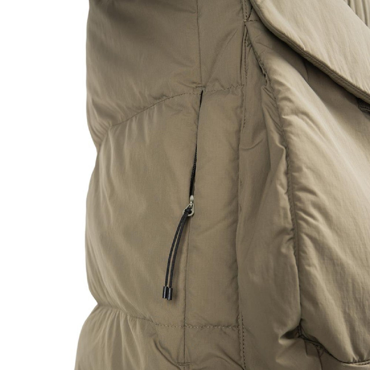 Snow Peak Recycled Nylon Ripstop Down Jacket (Beige)