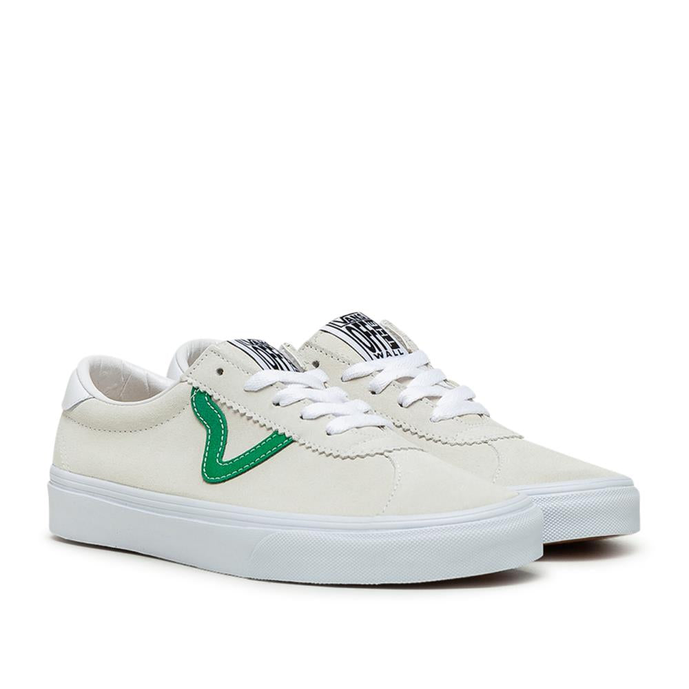Vans UA Sport Leather (Beige / Green)