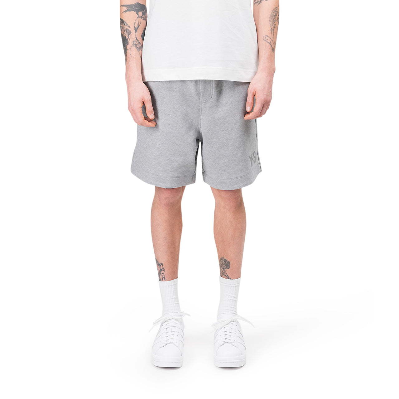 adidas Y-3 Classic Terry Shorts (Grey)