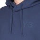 adidas Y-3 Classic Chest Logo Hoodie (Navy)