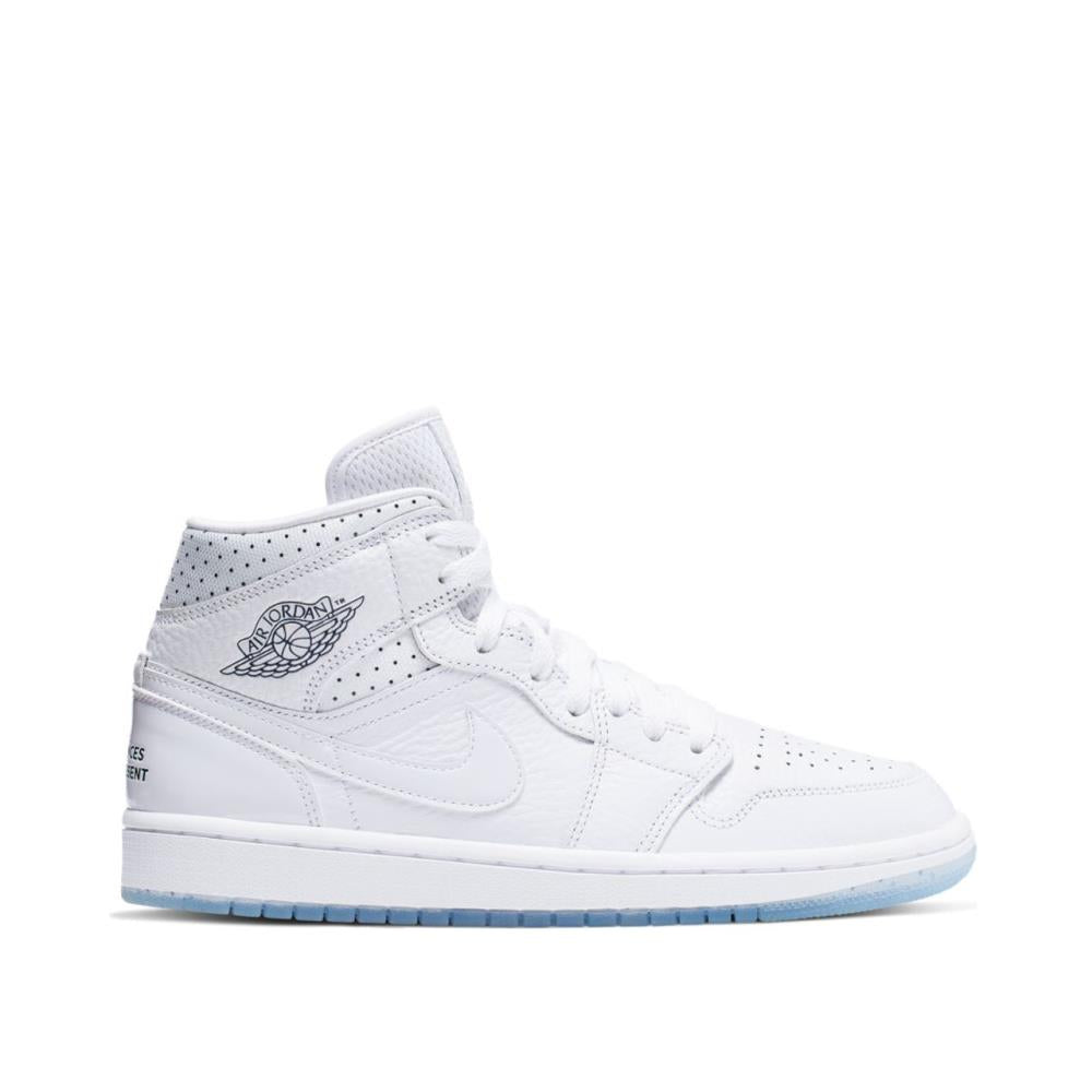 Air Jordan WMNS 1 Mid "Unité Totale" (White)