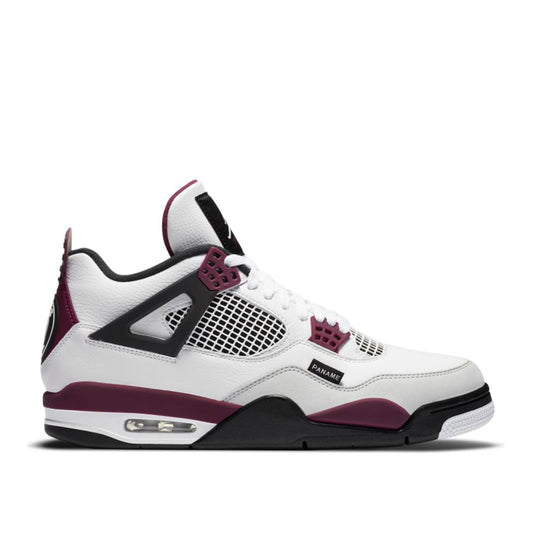 Air Jordan 4 Retro x PSG (White / Burgundy)