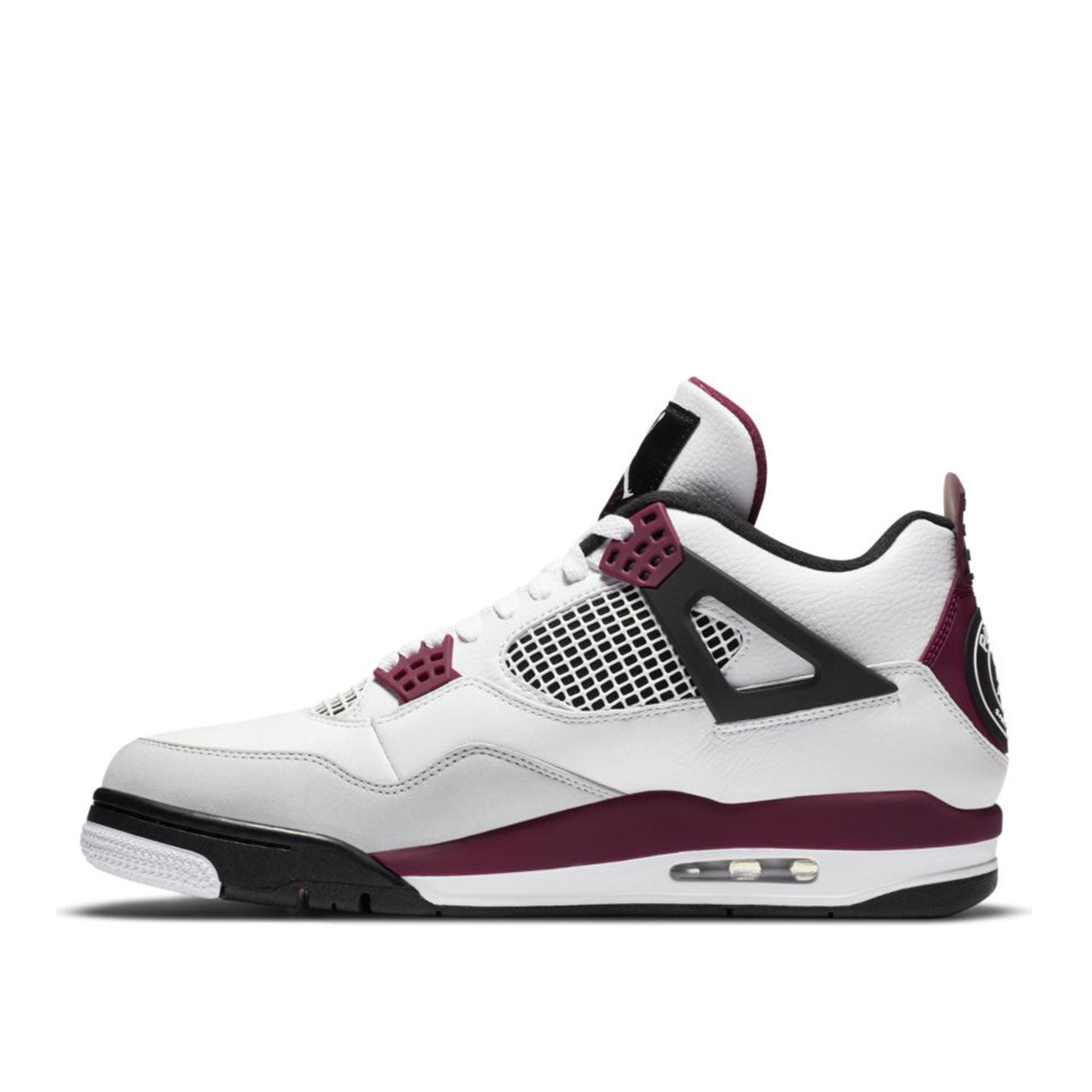 Air Jordan 4 Retro x PSG (White / Burgundy)