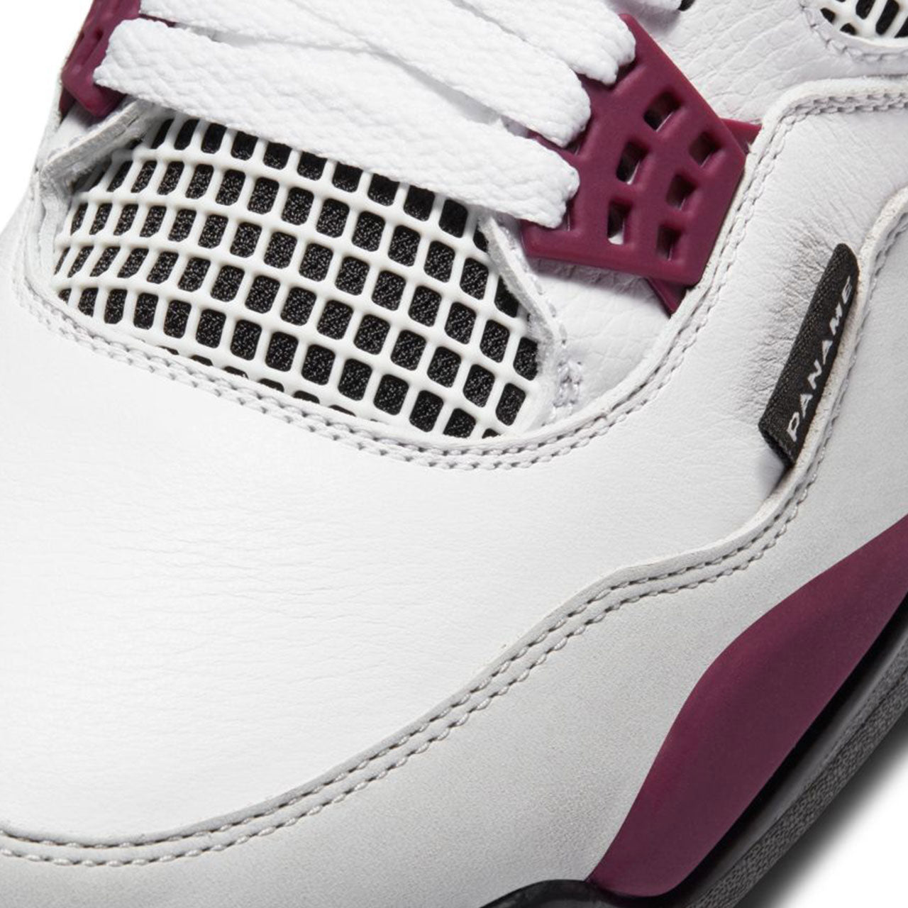 Air Jordan 4 Retro x PSG (White / Burgundy)