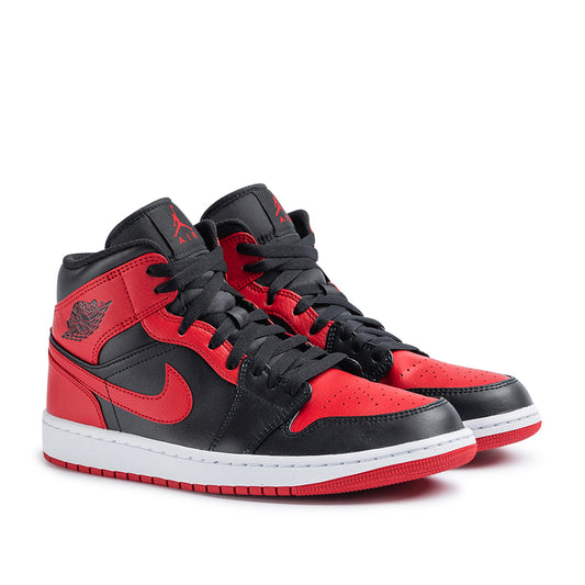 Air Jordan 1 Mid "Banned" (Black / Red)