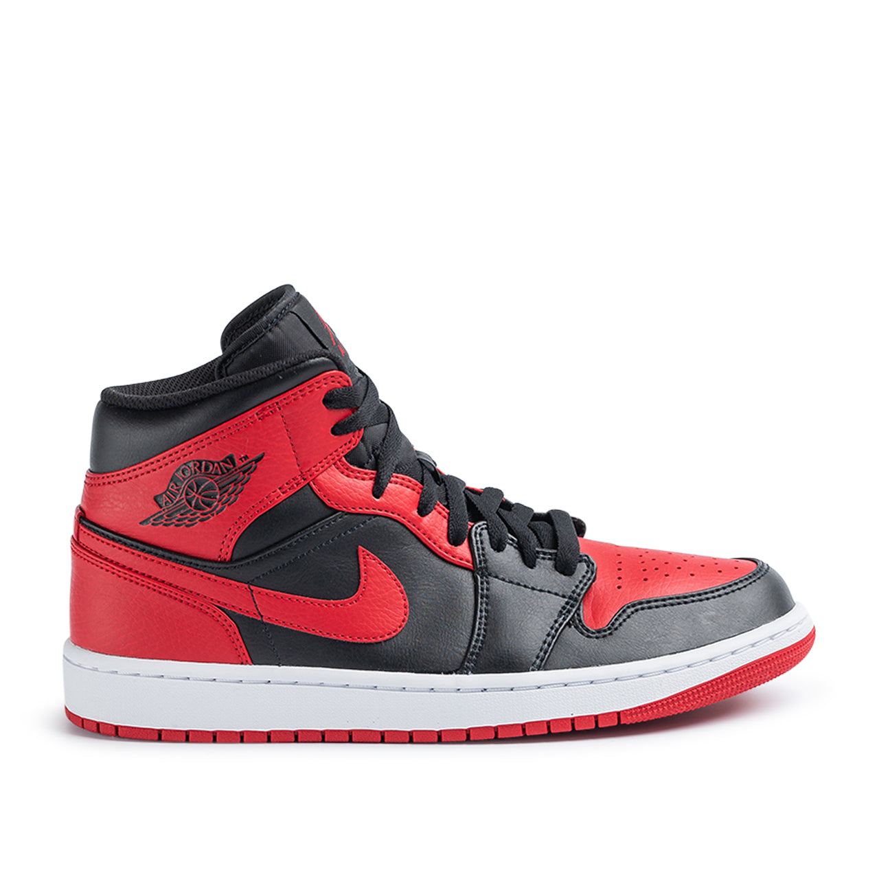 Air Jordan 1 Mid "Banned" (Black / Red)