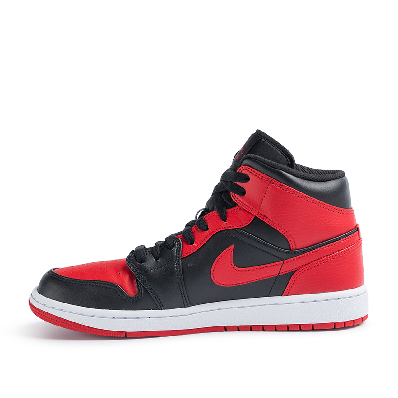 Air Jordan 1 Mid "Banned" (Black / Red)