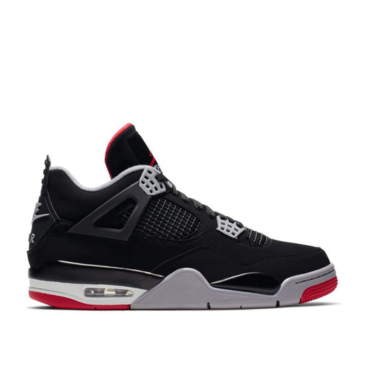 Air Jordan 4 Retro "Black Cement" (Black / Red)