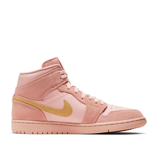 Air Jordan 1 Mid SE "Coral Stardust" (Pink / Gold)