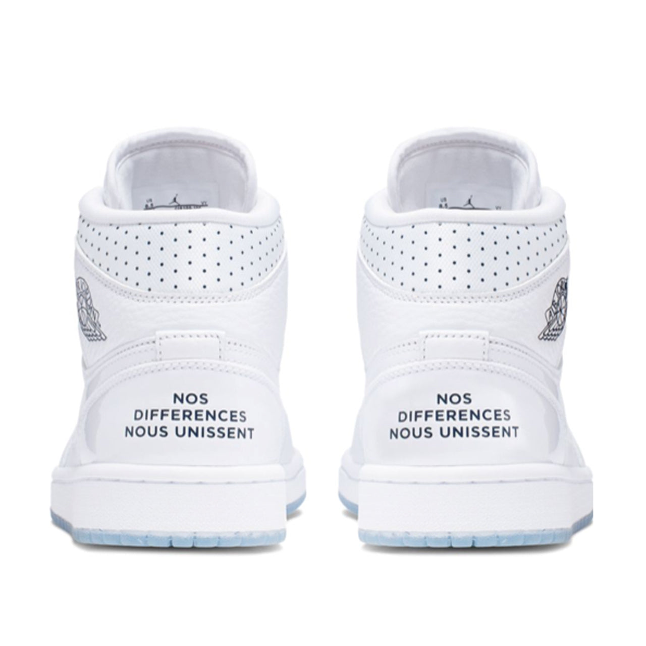 Air Jordan WMNS 1 Mid "Unité Totale" (White)