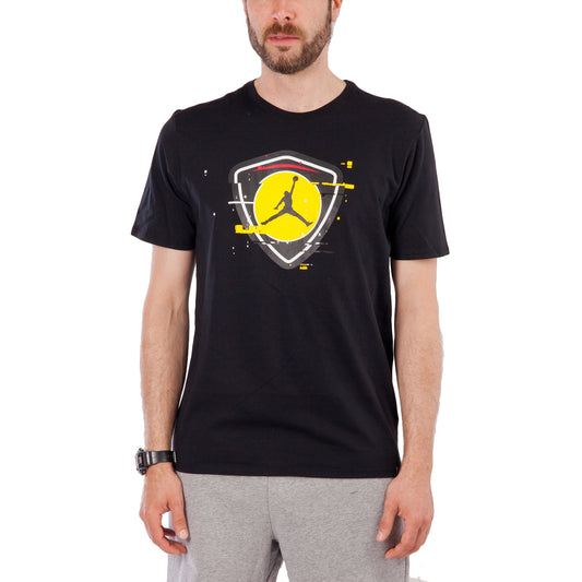 Nike Air Jordan Sportswear T-Shirt "Last Shot" (Black / Yellow)