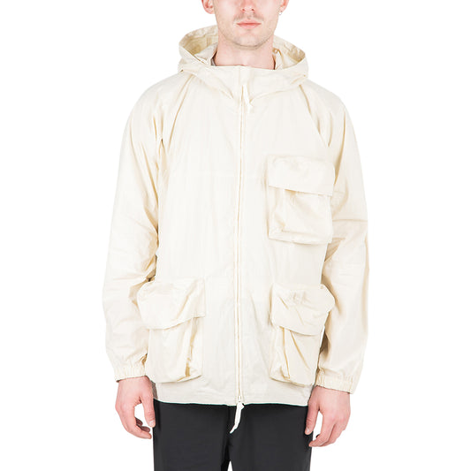 Snow Peak Indigo C/N Parka (White)