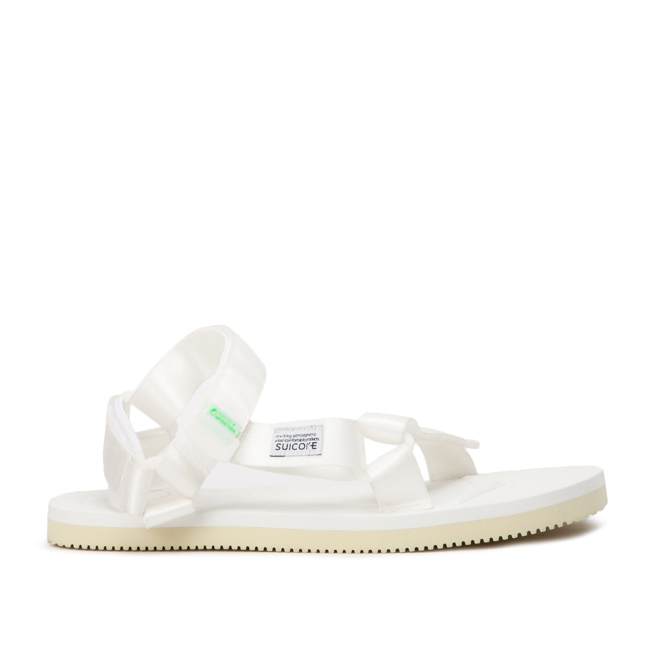 Suicoke Satin Sandals DEPA Cap (Weiß)