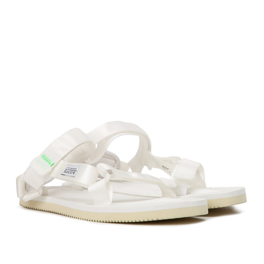 Suicoke Satin Sandals DEPA Cap (Weiß)