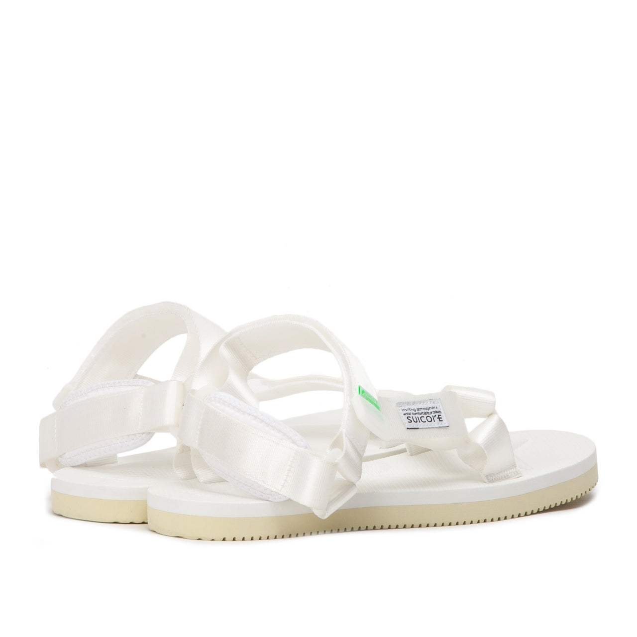 Suicoke Satin Sandals DEPA Cap (Weiß)