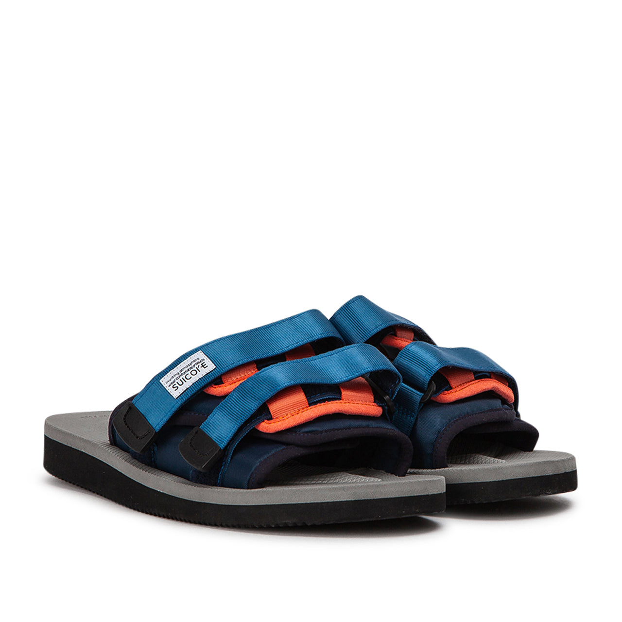 Suicoke Sandals Moto Cab (Blue / Grey)