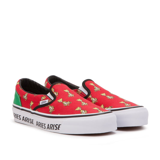 Vans x Aries OG Classic Slip-On (Red)