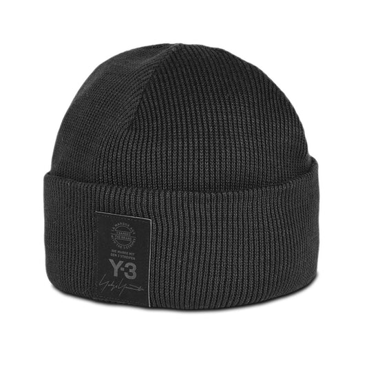 Y-3 Logo Beanie (Black)