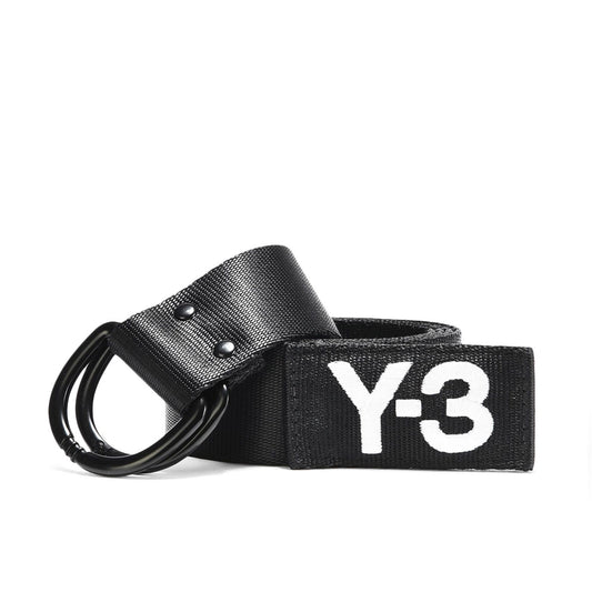 Y-3 Logo Belt (Black)