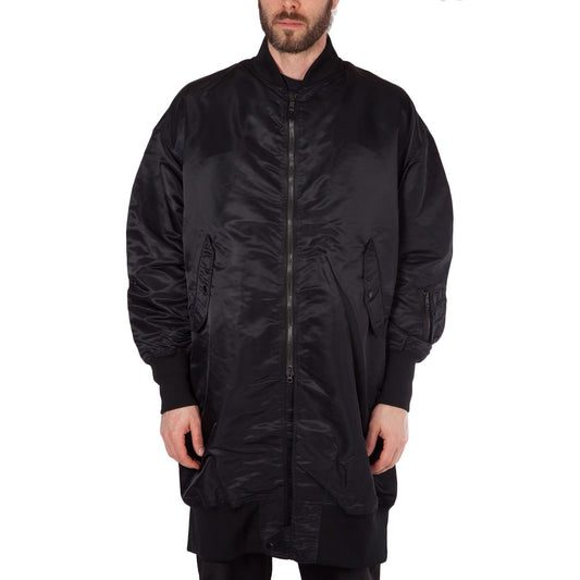 Y-3 Long Bomber Jacket (Black)